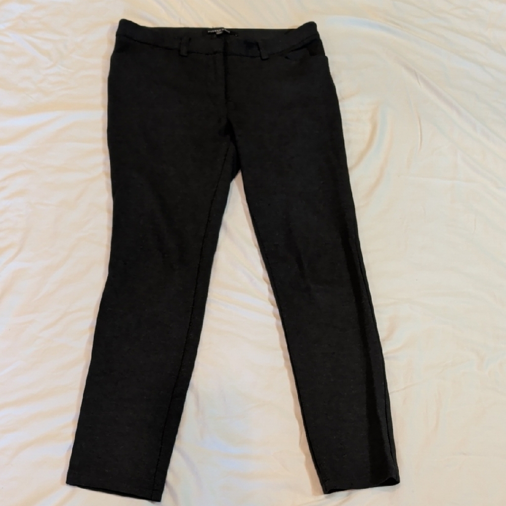 Andrew Marc Dark Charcoal Dress Trousers